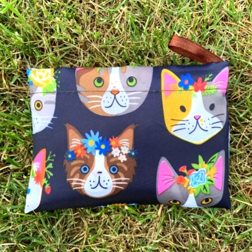 Cat Grocery Tote - Picture 4 of 4